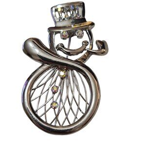 2x1inchVintage Snowman Brooche Lot 6